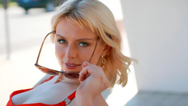 Blonde Doll Charley Chaplin Enjoys A Big Toy And A Big Dick