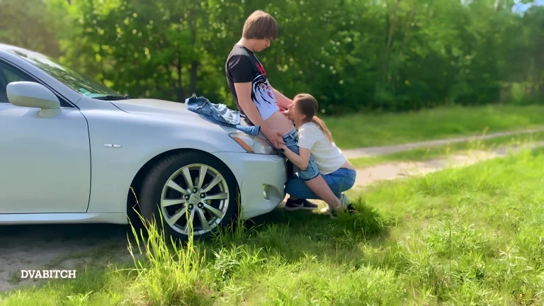 Amateur Teen Couple Fucking Outdoors